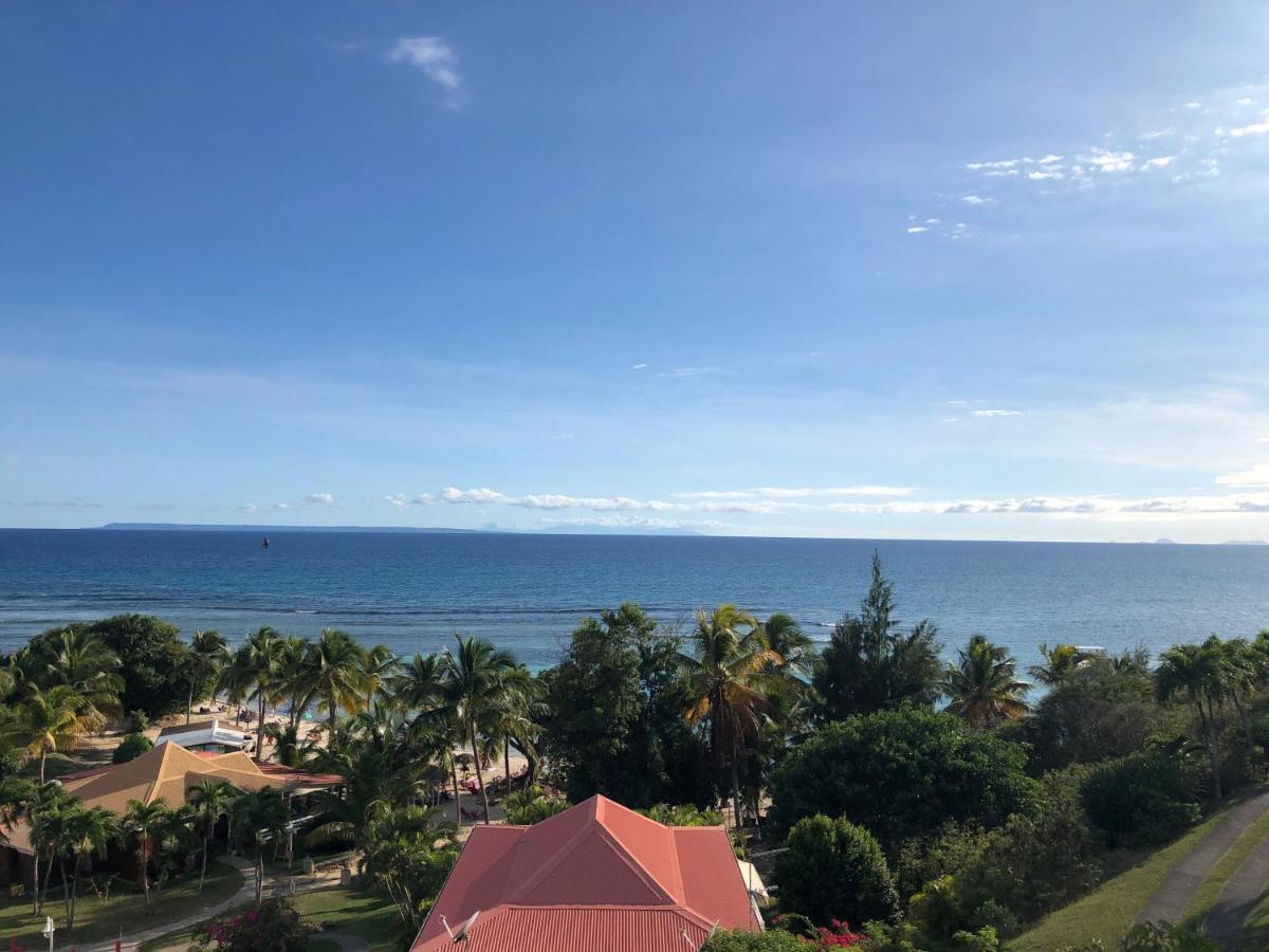 Brin D'Ile Anse Des Rochers Vue Mer A 50 M De La Plage Et Piscine Saint-Francois  Luaran gambar